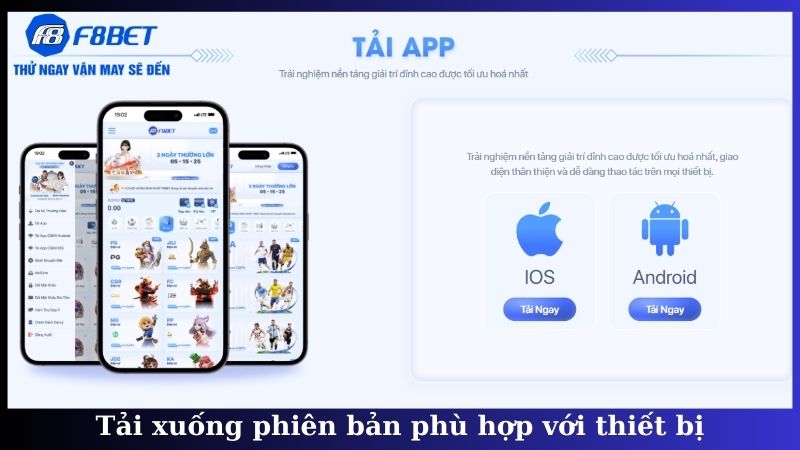 Tải xuống phiên bản phù hợp với thiết bị